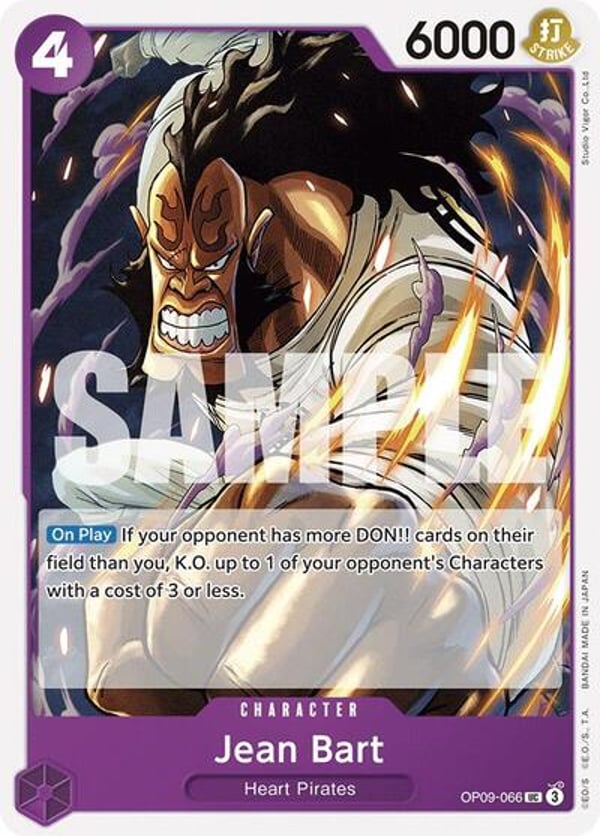 Jean Bart OP09-066 — English OP-09 printing