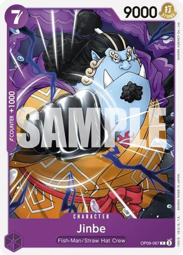 Jinbe OP09-067 — English OP-09 printing