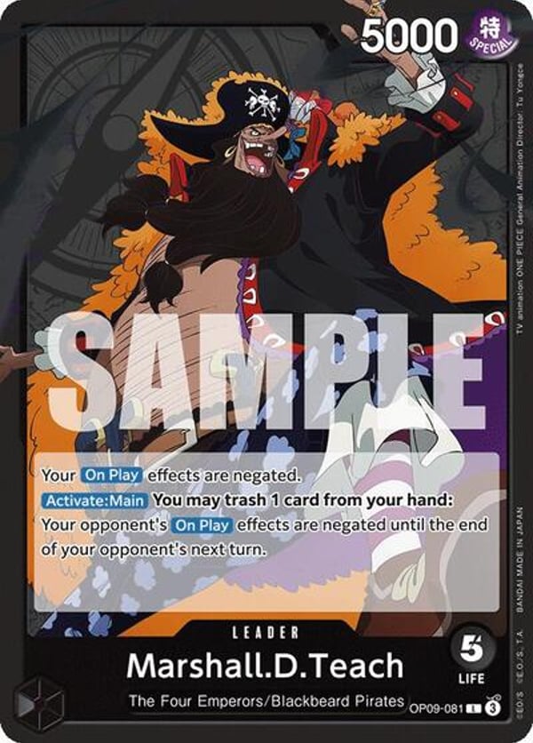 Marshall.D.Teach (081) OP09-081 — English OP-09 printing