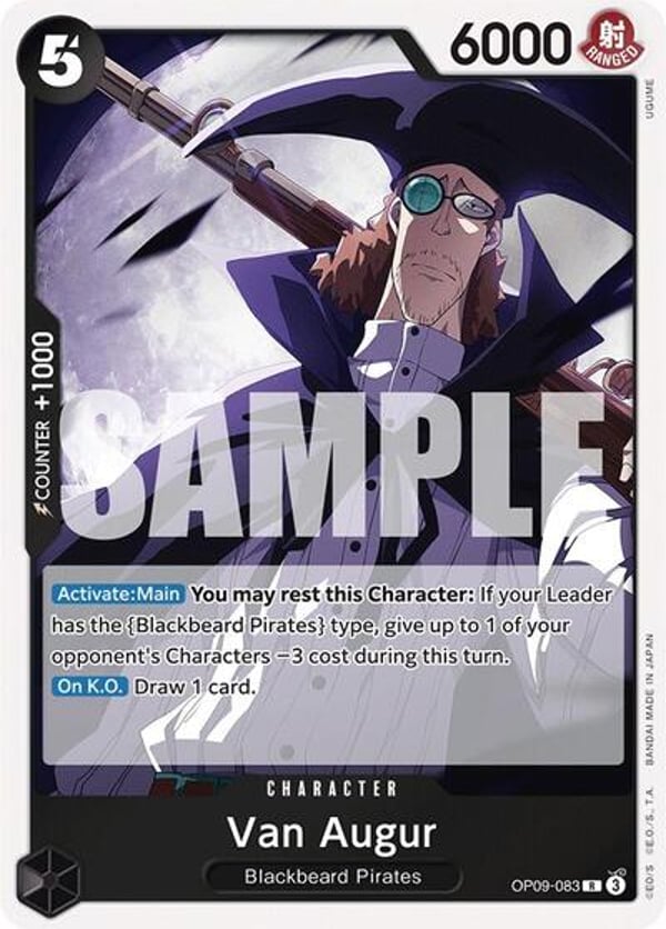 Van Augur OP09-083 — English OP-09 printing