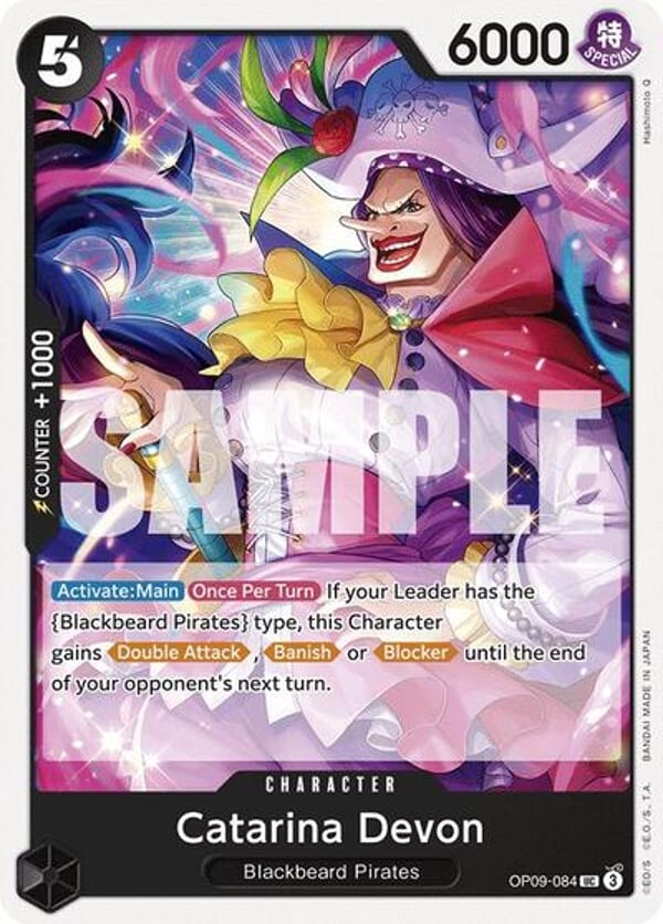 Catarina Devon OP09-084 — English OP-09 printing