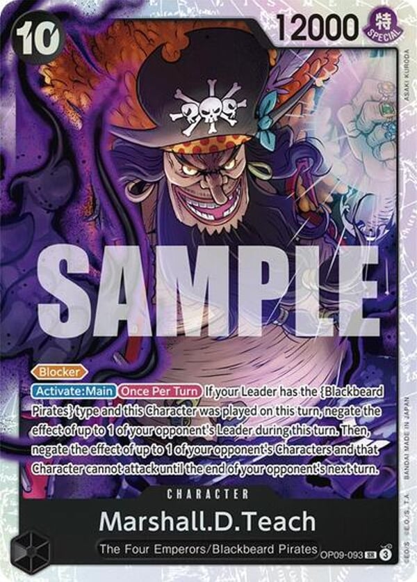 Marshall.D.Teach (093) OP09-093 — English OP-09 printing