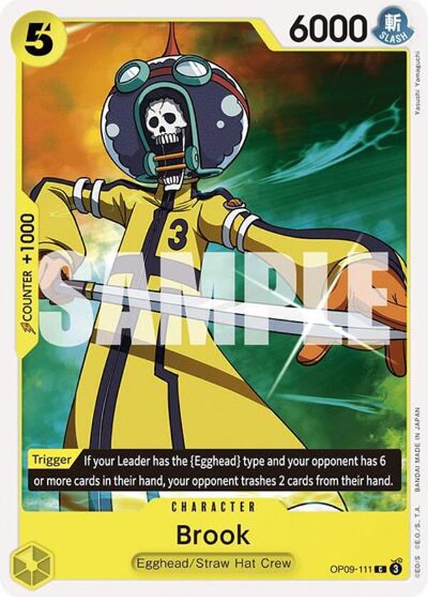 Brook (111) OP09-111 — English OP-09 printing