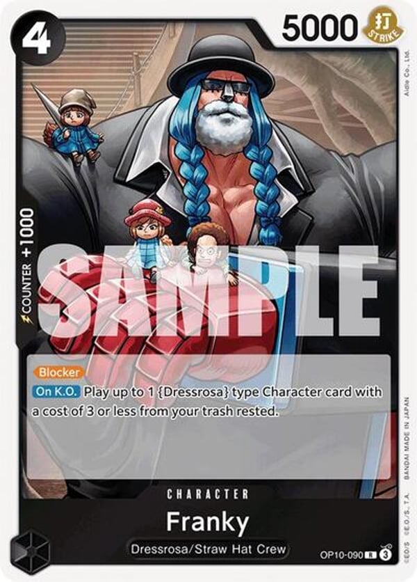 Franky (090) OP10-090 — English OP-10 printing