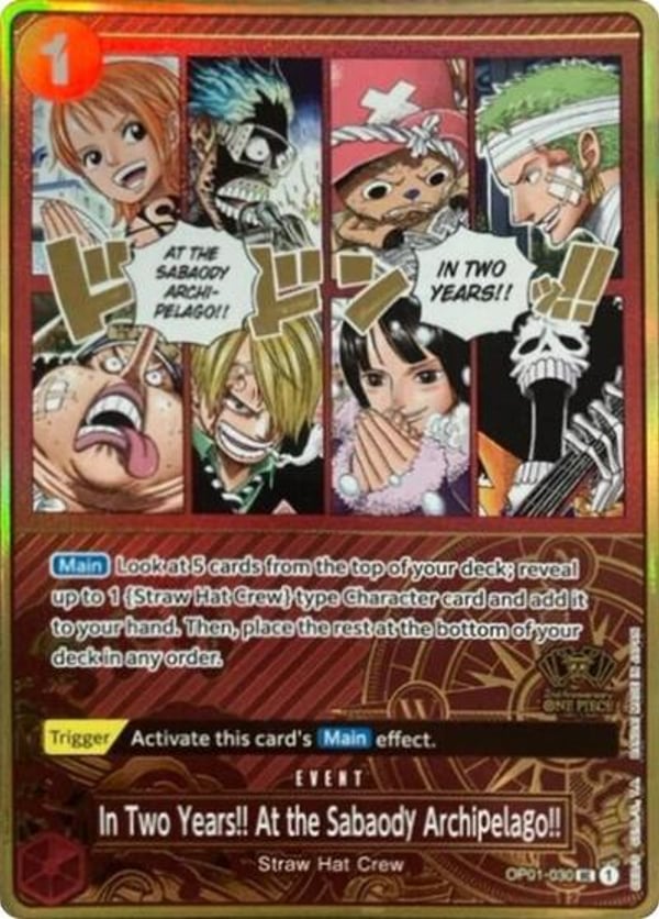 In Two Years!! At the Sabaody Archipelago!! (One Piece Japanese Version 2nd Anniversary Set)