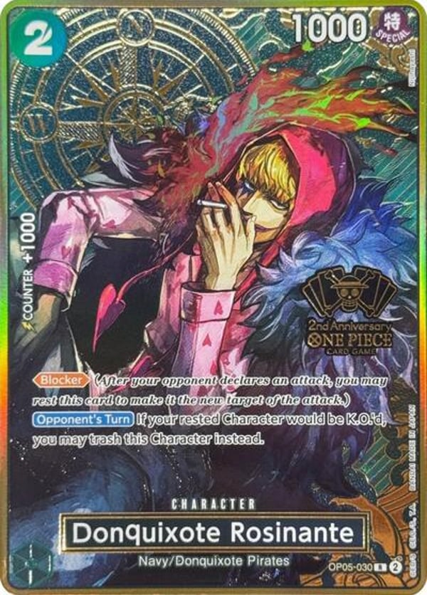 Donquixote Rosinante (One Piece Japanese Version 2nd Anniversary Set)