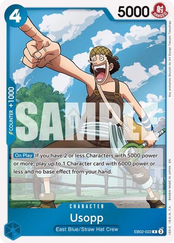 Usopp EB02-022 — English EB-02 printing
