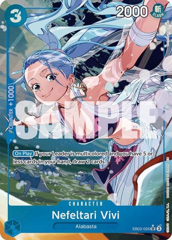 Nefeltari Vivi (Alternate Art) EB02-026 — English EB-02 printing