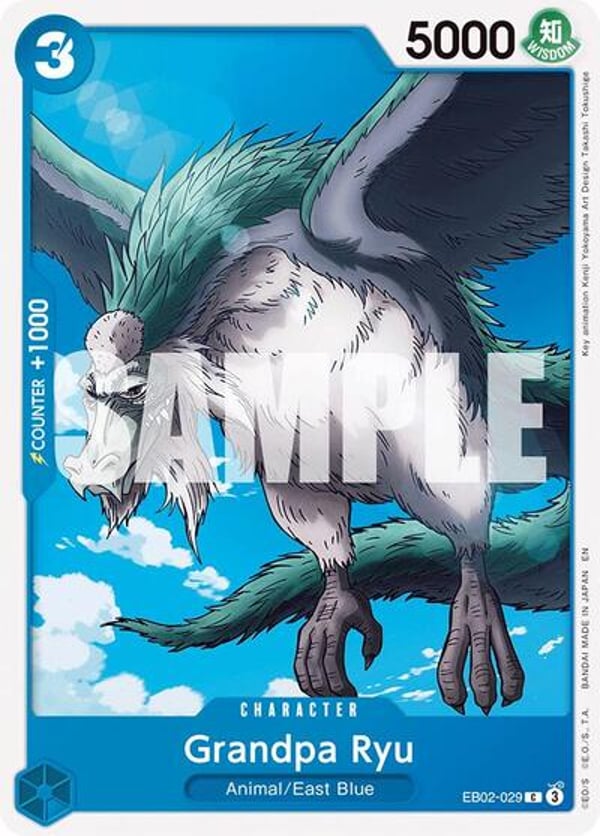 Grandpa Ryu EB02-029 — English EB-02 printing