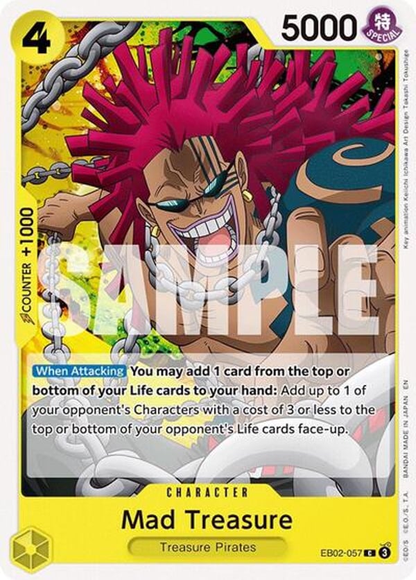 Mad Treasure EB02-057 — English EB-02 printing