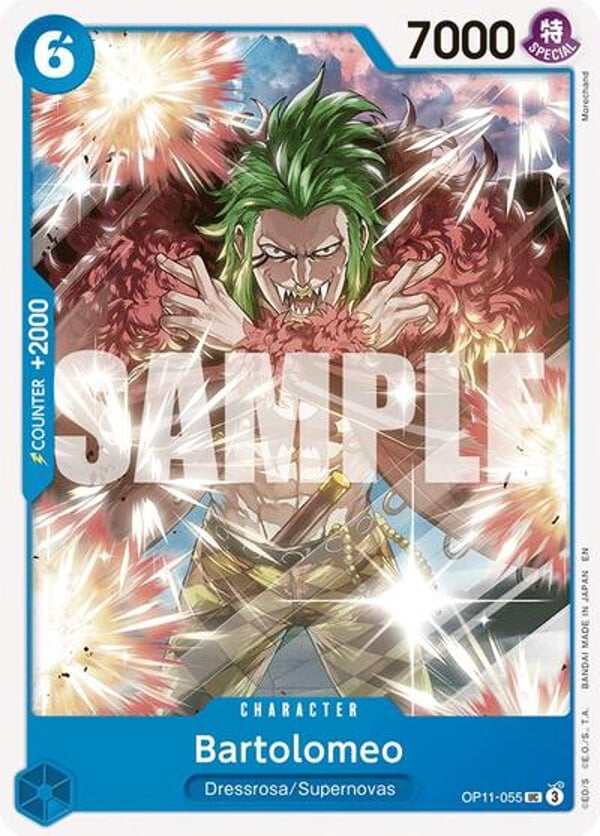 Bartolomeo OP11-055 — English OP-11 printing