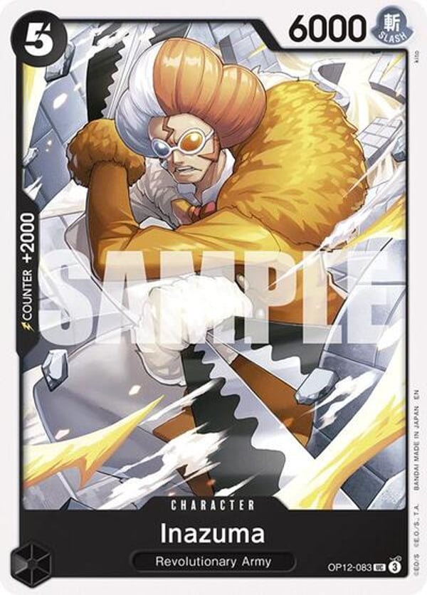 Inazuma OP12-083 — English OP-12 printing