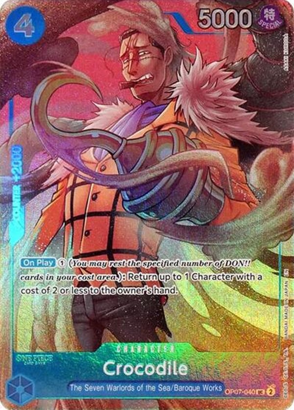 Crocodile (Seven Warlords of the Sea Binder Set)