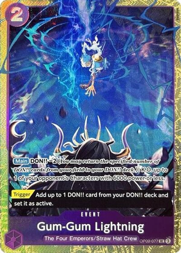 Gum-Gum Lightning (Premium Card Collection -Best Selection Vol. 4-)