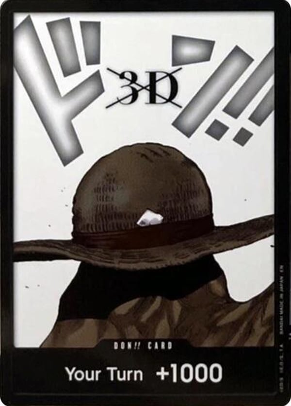 DON!! Card (3D) (Double Pack Set Vol. 8)  — English OP-12 printing