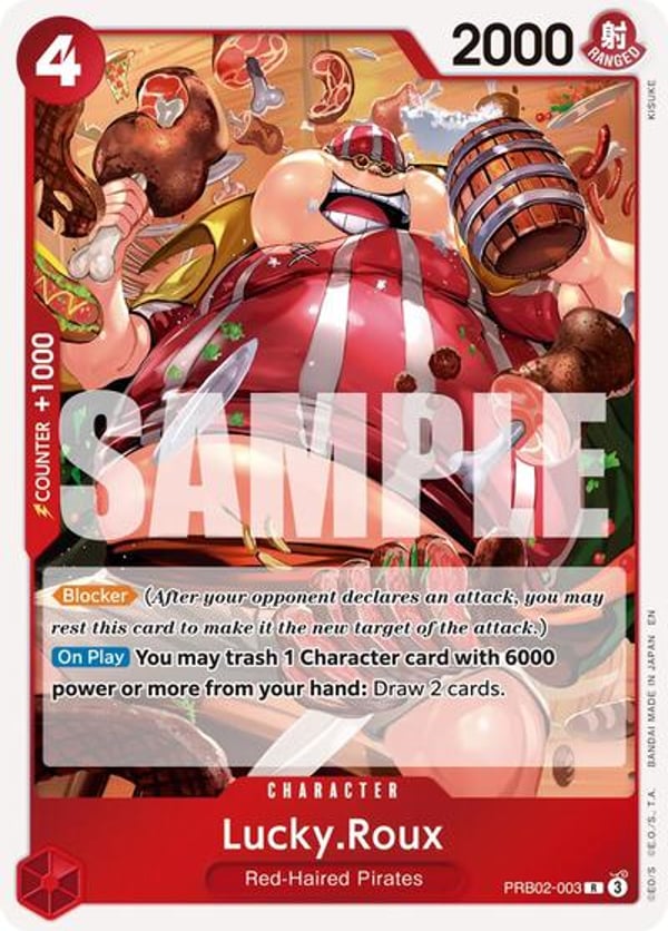 Lucky.Roux PRB02-003 — English PRB-02 printing