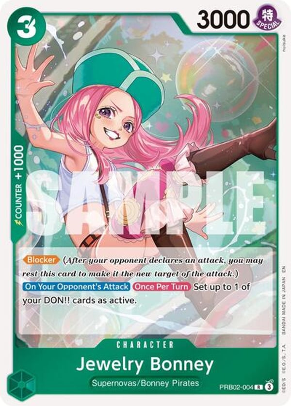 Jewelry Bonney PRB02-004 — English PRB-02 printing