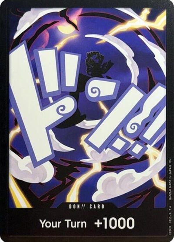 DON!! Card (GEAR5 Luffy)  — English PRB-02 printing