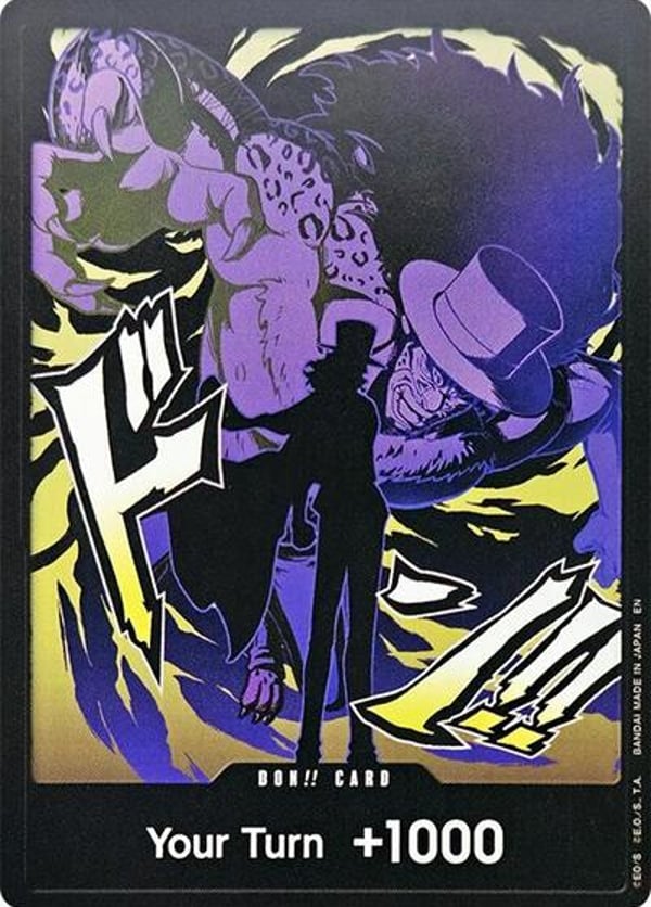 DON!! Card (Rob Lucci)  — English PRB-02 printing