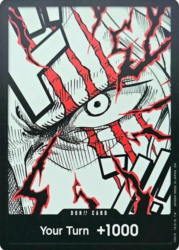 DON!! Card (Shanks)  — English PRB-02 printing