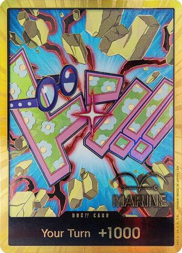 DON!! Card (Koby) (Gold)  — English PRB-02 printing