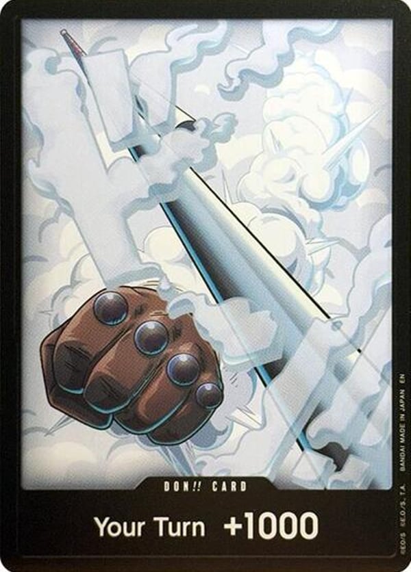 DON!! Card (Smoker)  — English PRB-02 printing