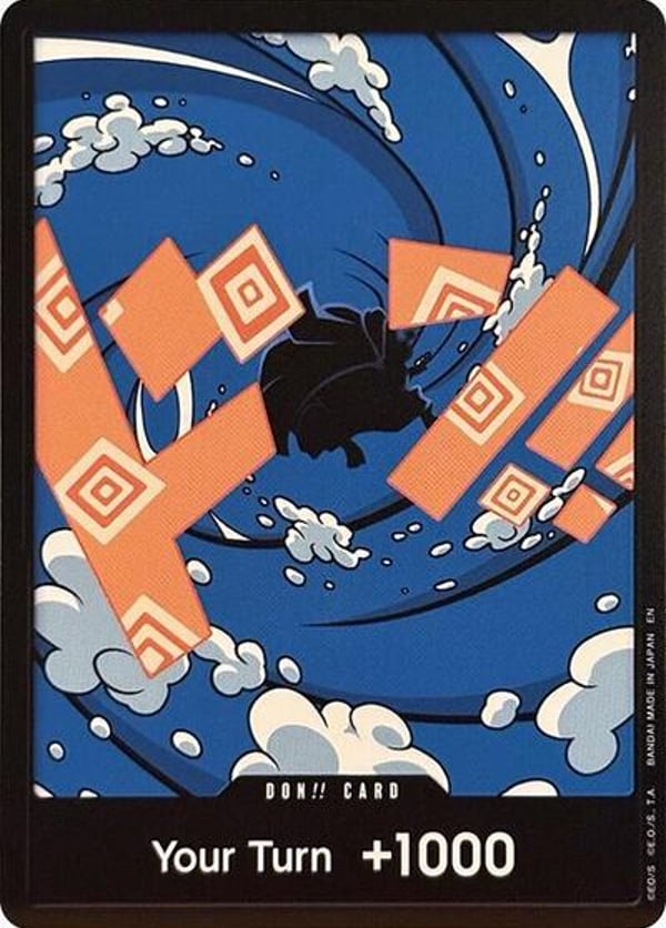 DON!! Card (Jinbe)  — English PRB-02 printing