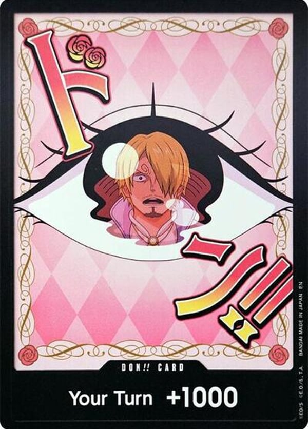 DON!! Card (Pudding)  — English PRB-02 printing