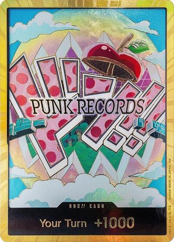 DON!! Card (Vegapunk) (Gold)  — English PRB-02 printing