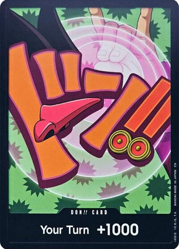 DON!! Card (Foxy)  — English PRB-02 printing