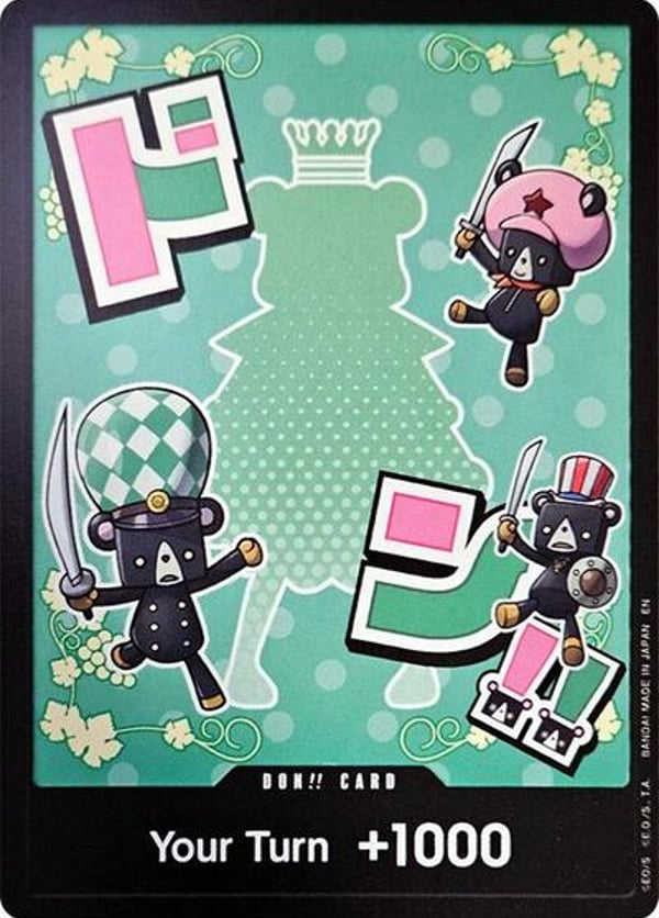 DON!! Card (Sugar)  — English PRB-02 printing