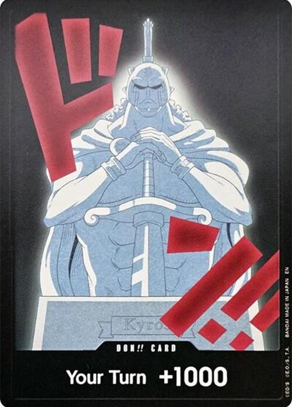DON!! Card (Kyros)  — English PRB-02 printing