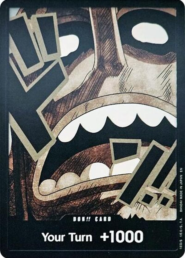 DON!! Card (Usopp)  — English PRB-02 printing