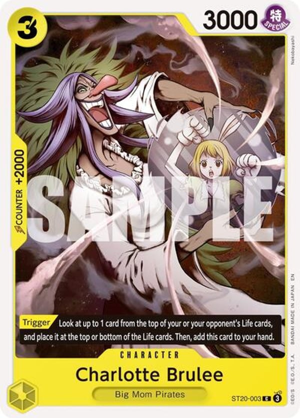 Charlotte Brulee (Reprint) ST20-003 — English PRB-02 printing