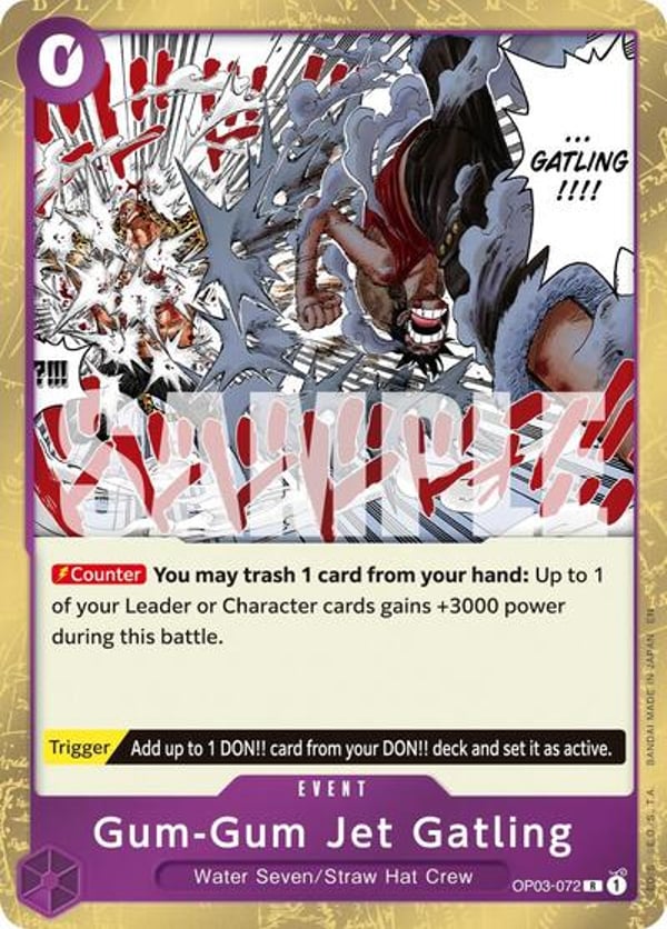 Gum-Gum Jet Gatling (Reprint)