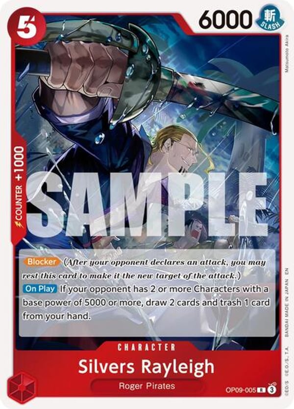 Silvers Rayleigh (Reprint) OP09-005 — English PRB-02 printing
