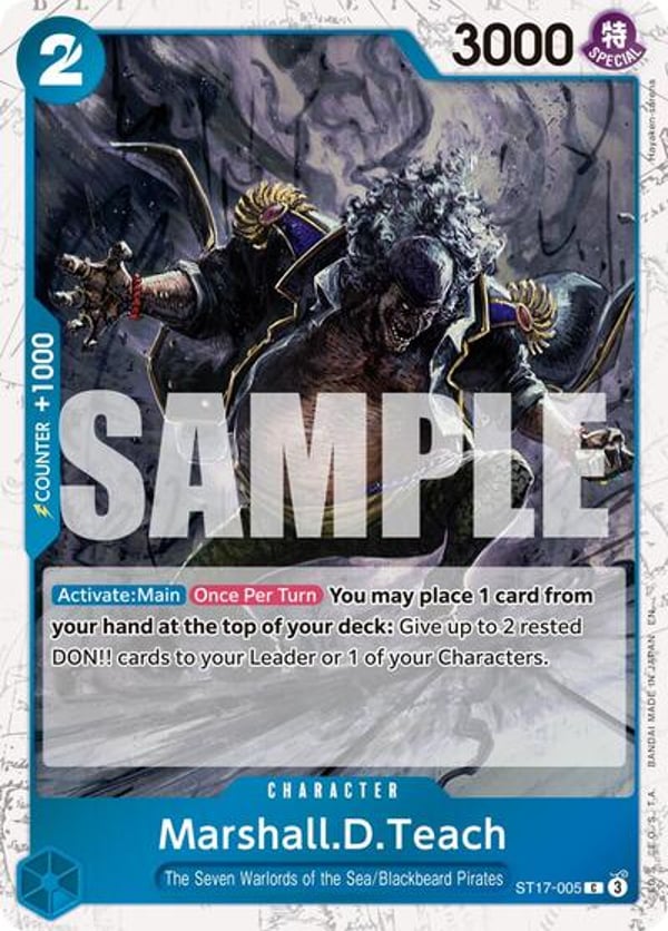 Marshall.D.Teach (Pirate Foil)