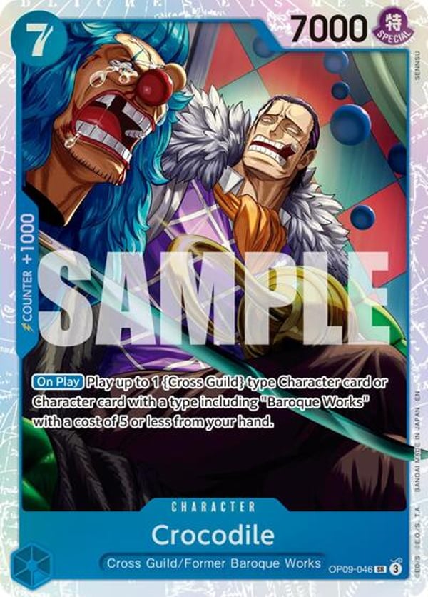 Crocodile (Reprint) OP09-046 — English PRB-02 printing