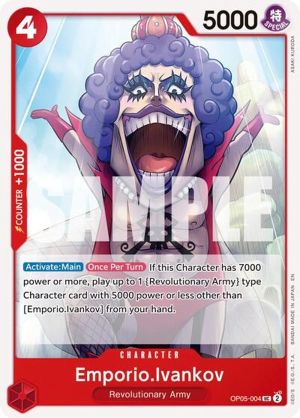 Emporio.Ivankov (Reprint) OP05-004 — English PRB-02 printing