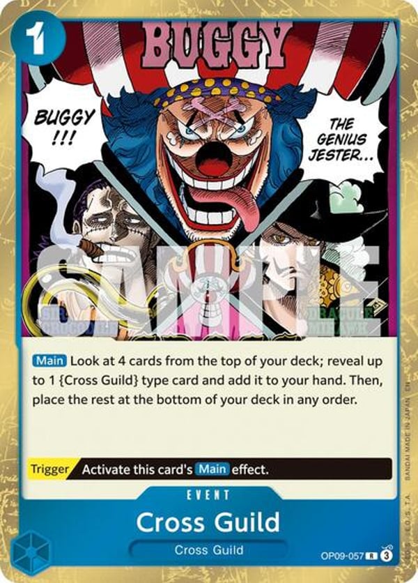 Cross Guild (Reprint) OP09-057 — English PRB-02 printing
