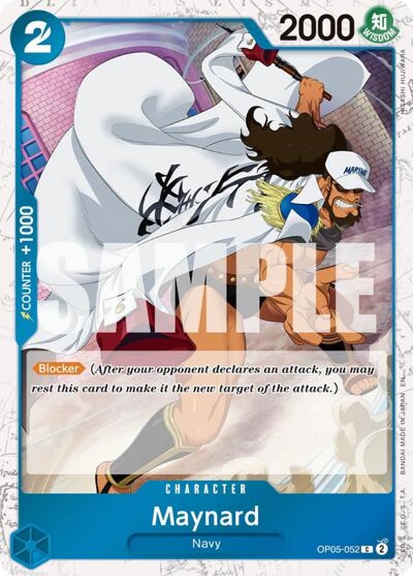 Maynard (Pirate Foil) OP05-052 — English PRB-02 printing
