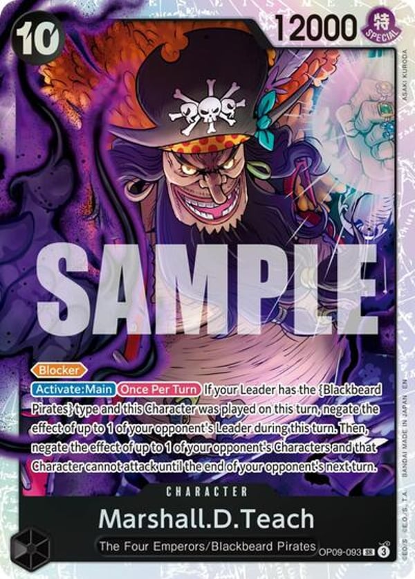 Marshall.D.Teach (Reprint) OP09-093 — English PRB-02 printing
