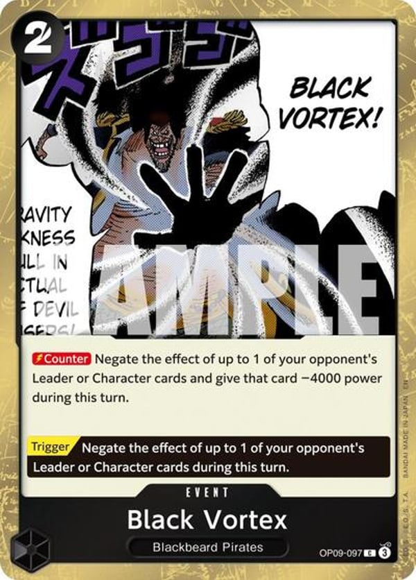 Black Vortex (Pirate Foil)