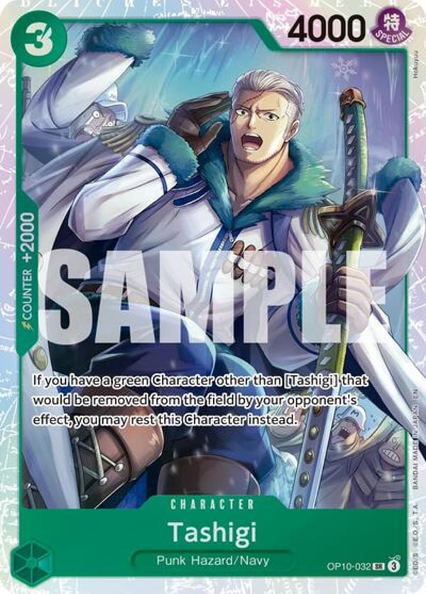 Tashigi (Reprint) OP10-032 — English PRB-02 printing