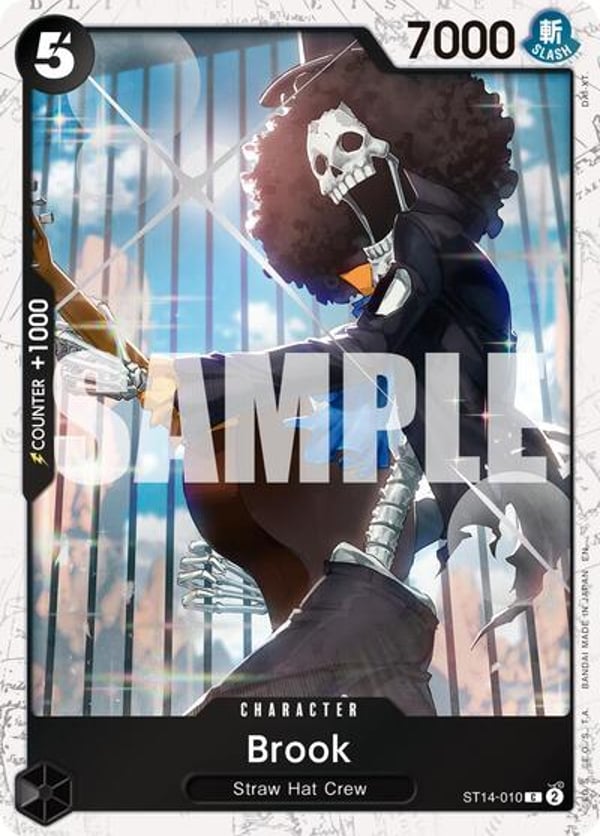Brook (Pirate Foil) ST14-010 — English PRB-02 printing