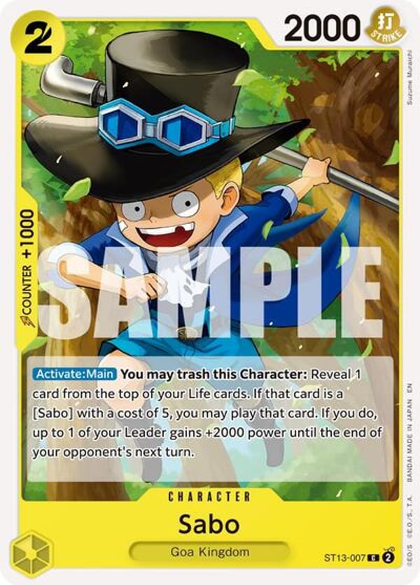 Sabo (Reprint)
