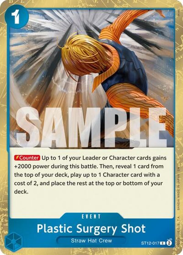 Plastic Surgery Shot (Pirate Foil) ST12-017 — English PRB-02 printing