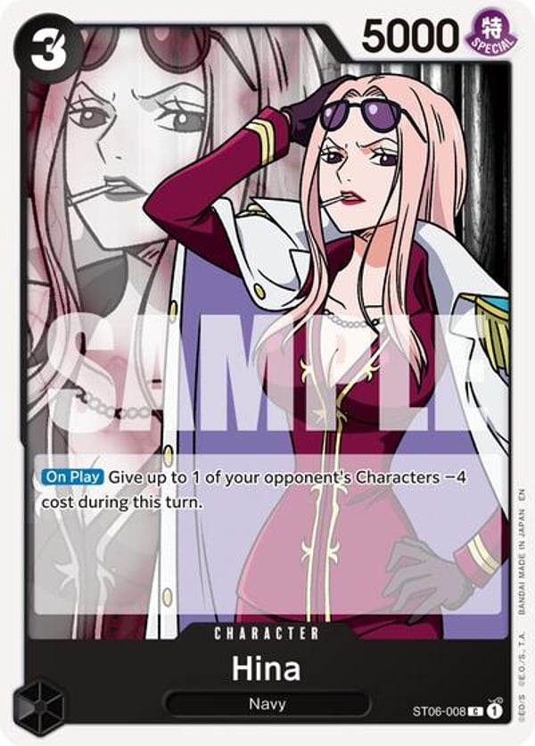 Hina (Reprint) ST06-008 — English PRB-02 printing