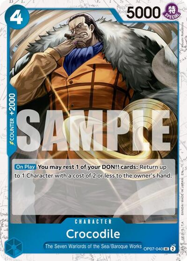 Crocodile (Pirate Foil)