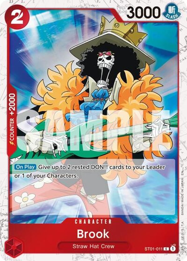 Brook (Pirate Foil) ST01-011 — English PRB-02 printing